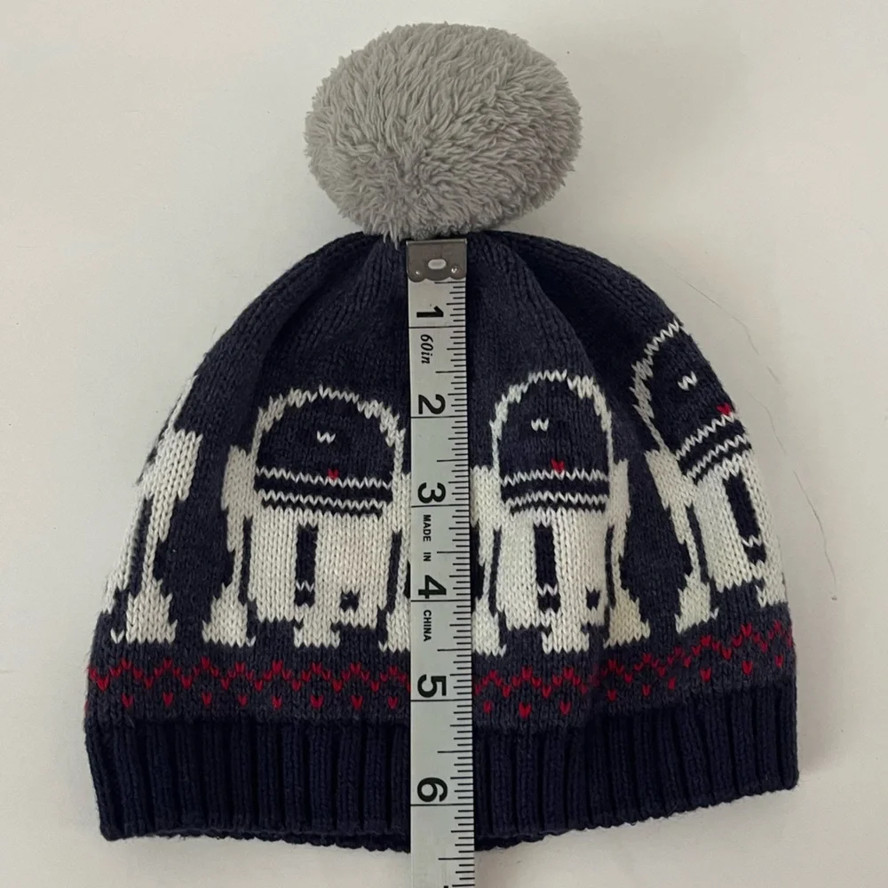 Hanna Andersson Star Wars Pom Pom Beanie Hat Size Small